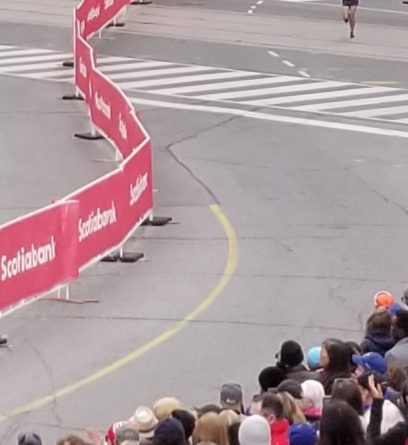 A marathon runner's perspective